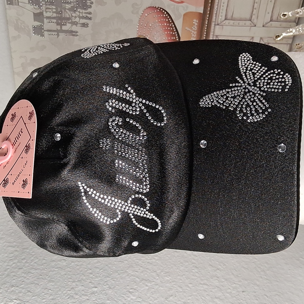 Juicy Couture} bling rhinestones baseball cap hat  New with tags - Picture 2 of 4
